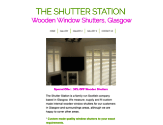 theshutterstation.co.uk screenshot