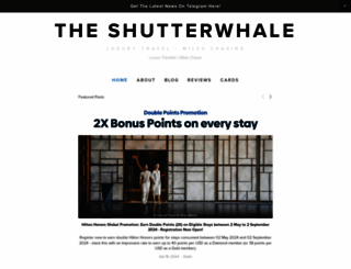 theshutterwhale.com screenshot