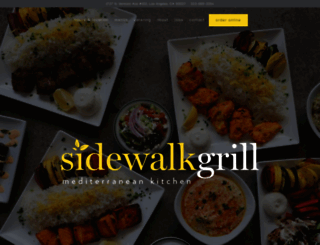thesidewalkgrill.com screenshot