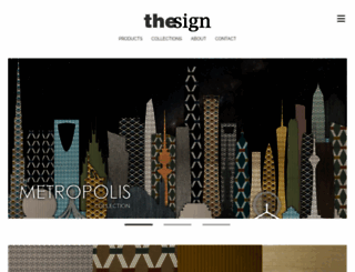thesign-textiles.com screenshot