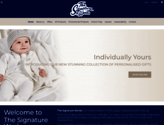 thesignatureworks.co.uk screenshot