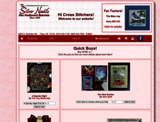 thesilverneedle.net screenshot