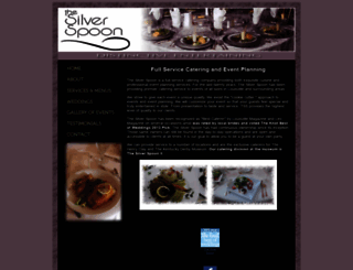 thesilverspooncaterers.com screenshot