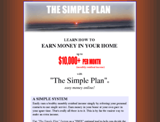 thesimpleplansystem.com screenshot