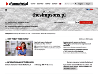 thesimpsons.pl screenshot