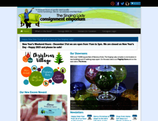 thesinginglady.com screenshot
