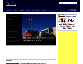 thesismag.com screenshot