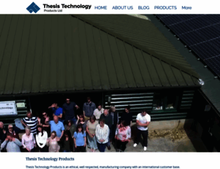 thesistechnology.co.uk screenshot