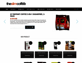 theslimcoffee.com screenshot