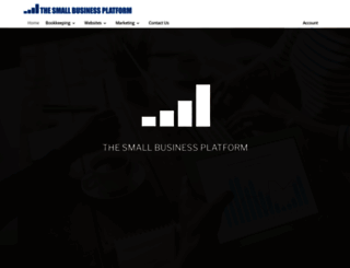 thesmallbusinessplatform.com screenshot