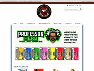 thesmokingfox.co.uk screenshot