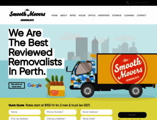 thesmoothmovers.com.au screenshot