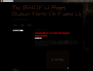 thesnafureport.blogspot.com screenshot