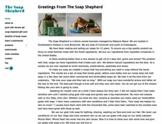 thesoapshepherd.com screenshot