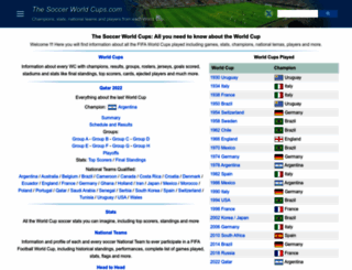 thesoccerworldcups.com screenshot