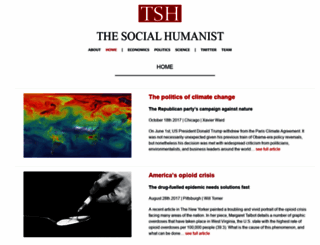 thesocialhumanist.com screenshot