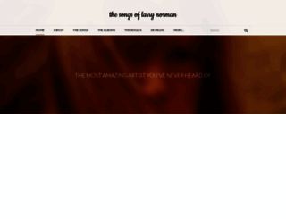thesongsoflarrynorman.com screenshot