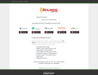 thesource.affiliatetechnology.com screenshot