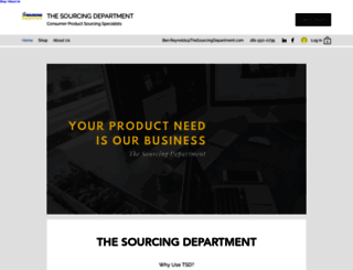 thesourcingdepartment.com screenshot