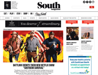 thesouthmag.com screenshot