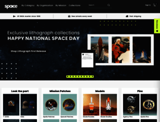 thespacestore.com screenshot