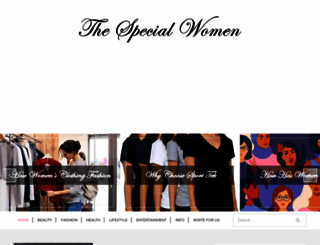 thespecialwomen.com screenshot