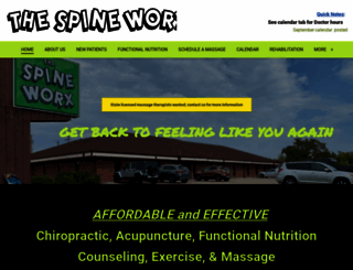 thespineworx.com screenshot