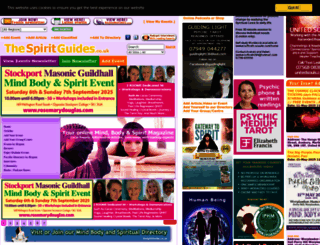 thespiritguides.co.uk screenshot