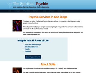 thespiritualpsychic.com screenshot