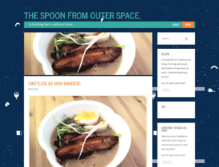 thespoonfromouterspace.com screenshot