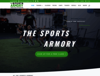 thesportsarmory.com screenshot