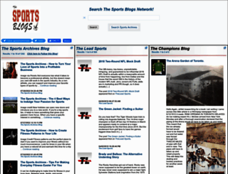 thesportsblogs.com screenshot