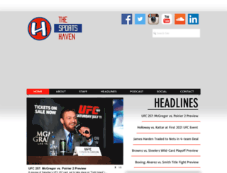 thesportshaven.com screenshot