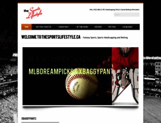 thesportslifestyle.ca screenshot