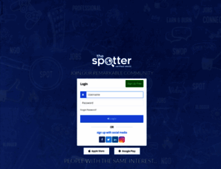 thespotter.co.za screenshot