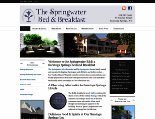 thespringwaterbandb.com screenshot