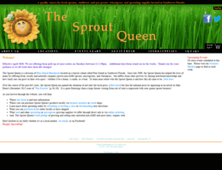 thesproutqueen.com screenshot