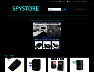 thespystore.com screenshot
