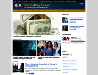 thestaffingstream.com screenshot