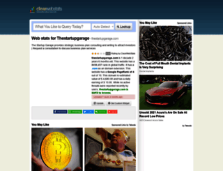 thestartupgarage.com.clearwebstats.com screenshot