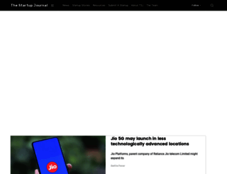 thestartupjournal.com screenshot