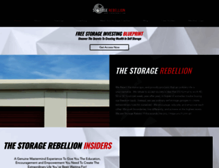 thestoragerebellion.com screenshot