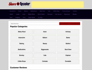 thestorelocator.co.uk screenshot