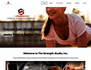 thestrengthstudio.com screenshot
