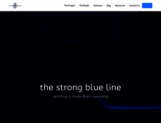 thestrongblueline.org screenshot