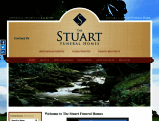 thestuartfuneralhomes.com screenshot