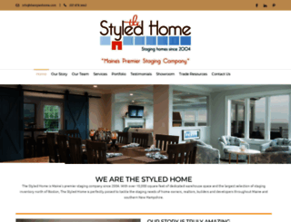 thestyledhome.com screenshot