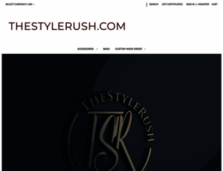 thestylerush.com screenshot