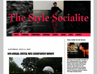 thestylesocialite.com screenshot