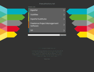 thesubfactory.net screenshot
